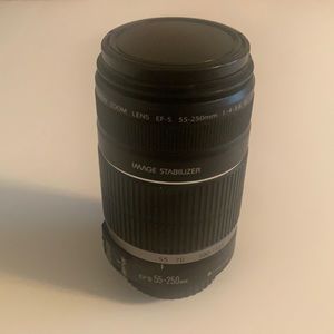 Cannon 55-250mm Camera Lens Gently Used